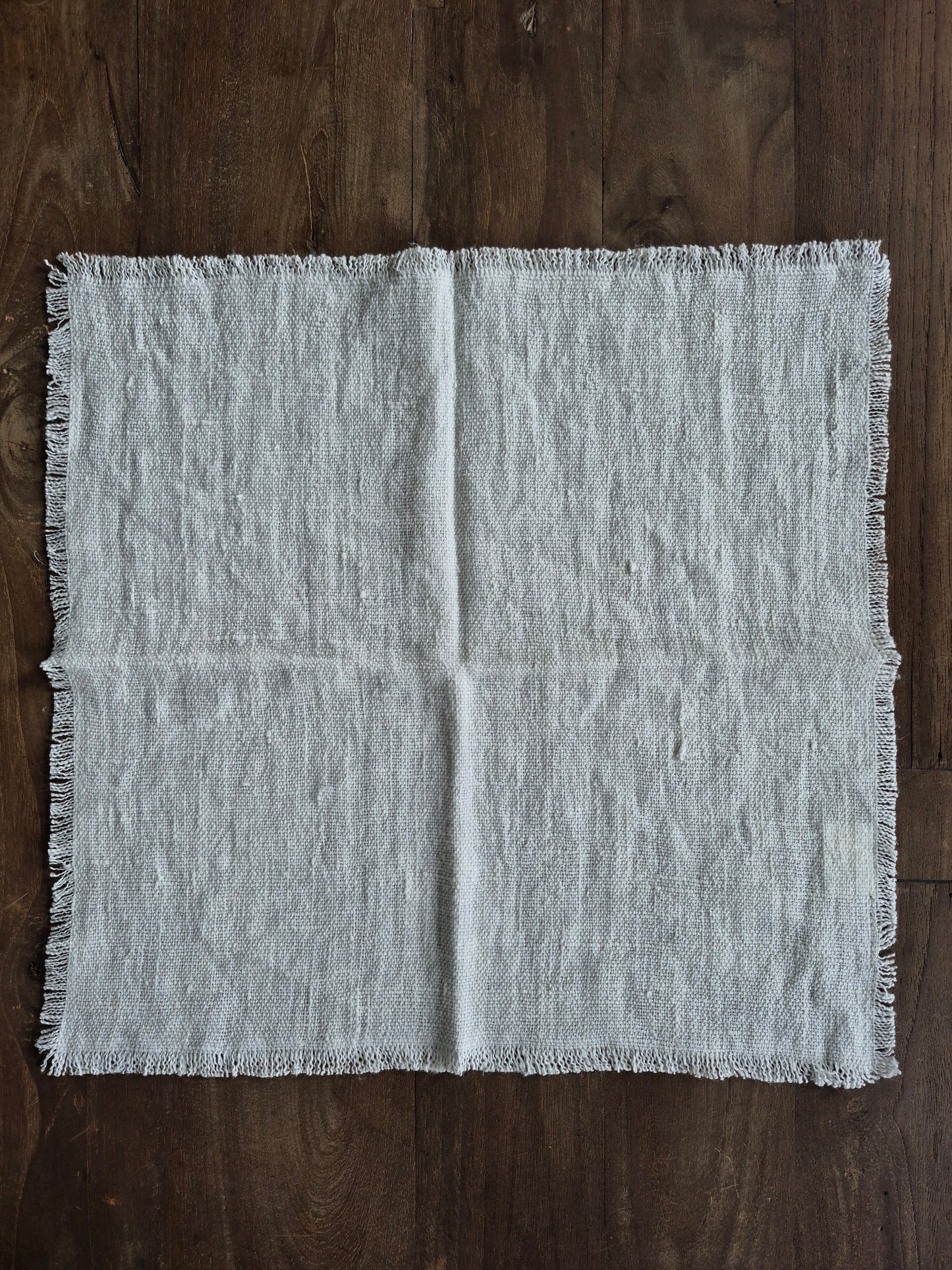 Linnen servet - 2 stuks- Azra off-White Luksa 45x45cm