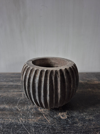 Wooden tealight holder Noëlle L