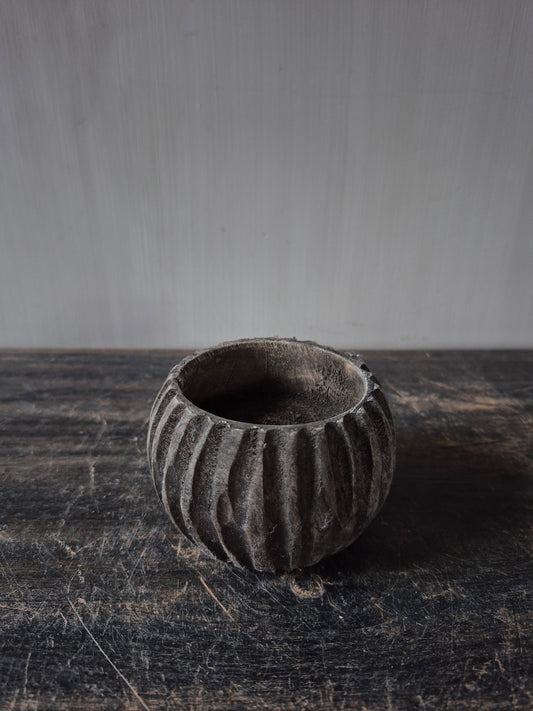 Houten waxinelichthouder Noëlle M