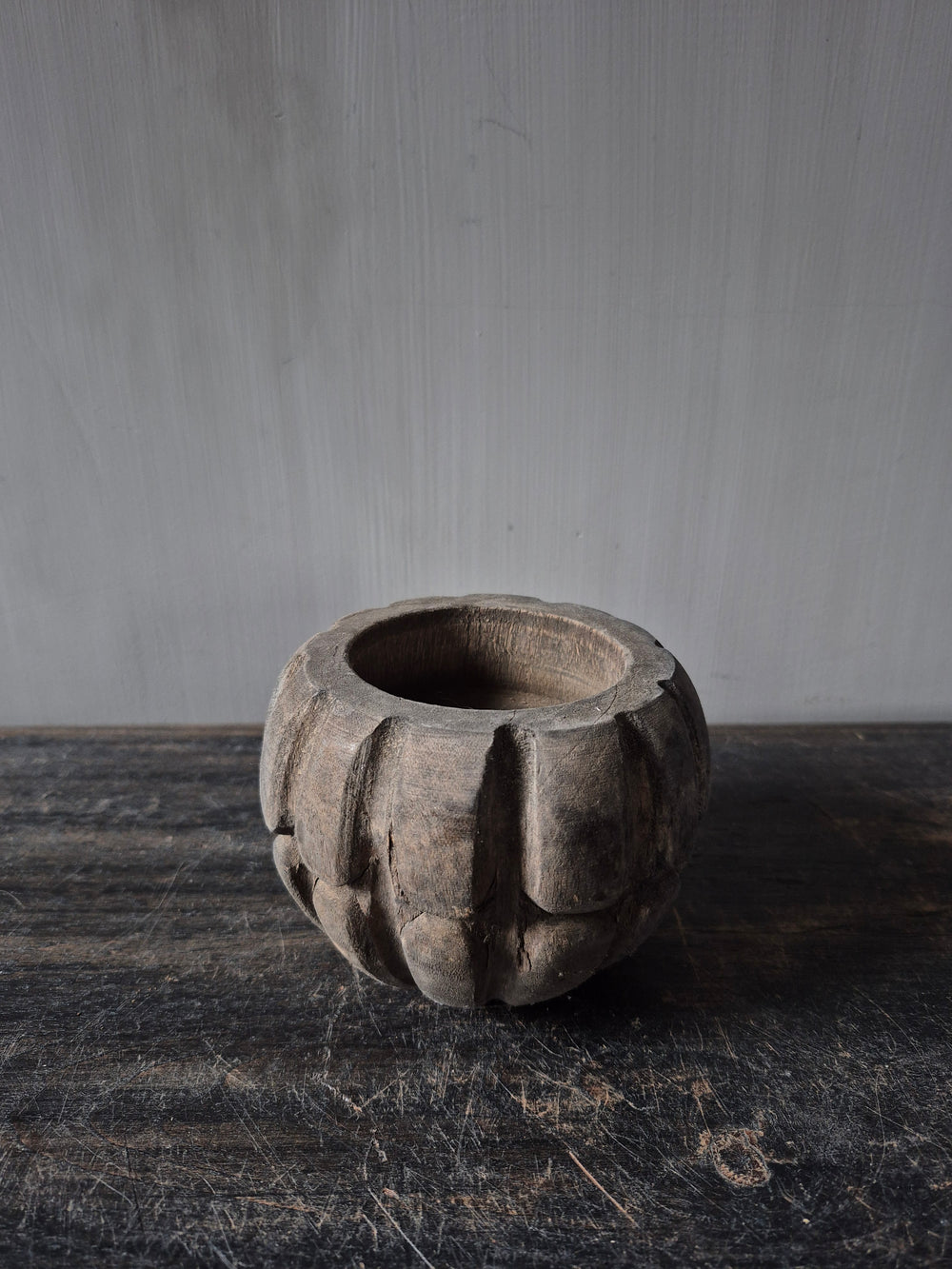 Wooden tealight holder Mirre L