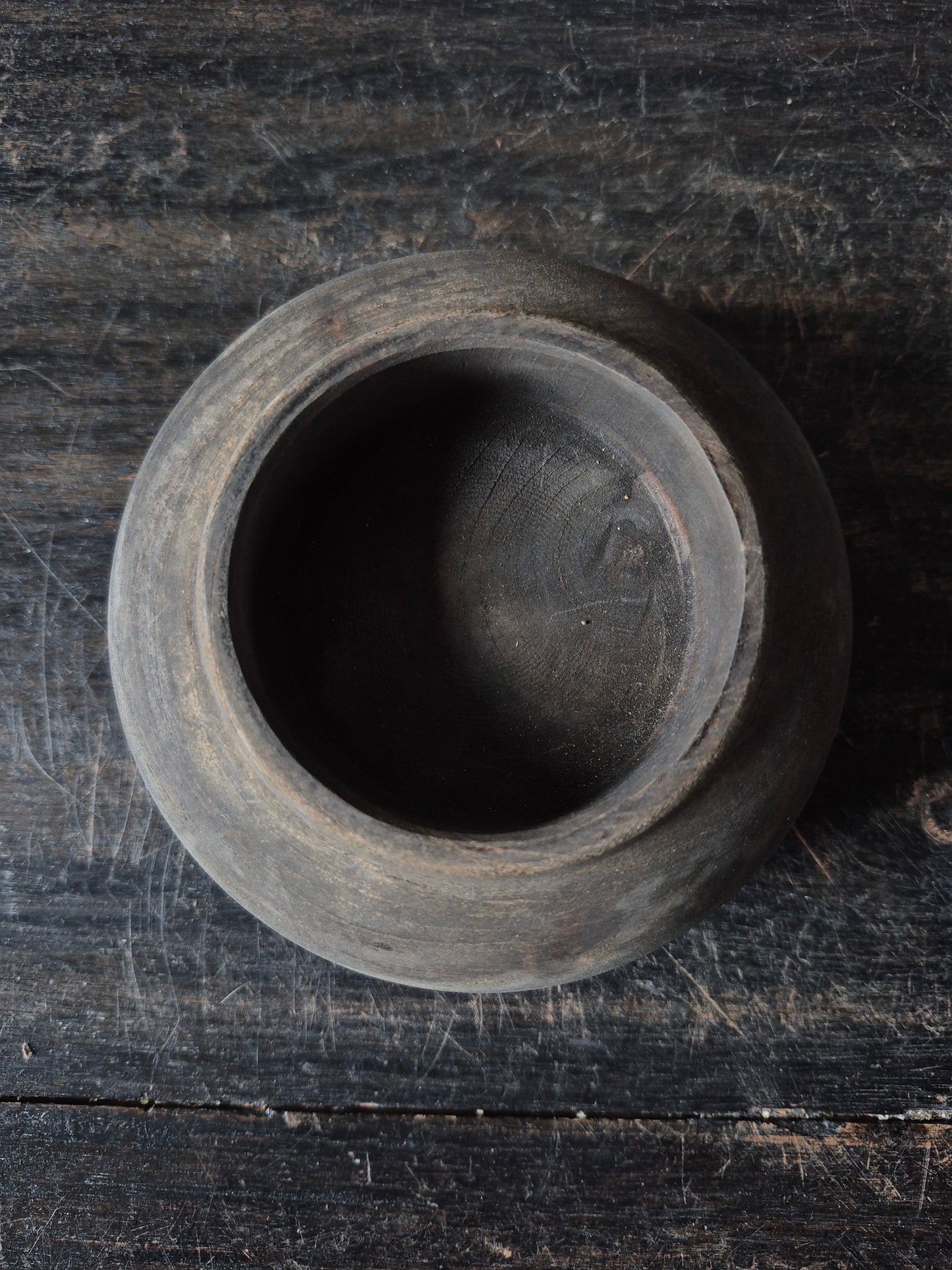 Houten waxinelichthouder Juri M