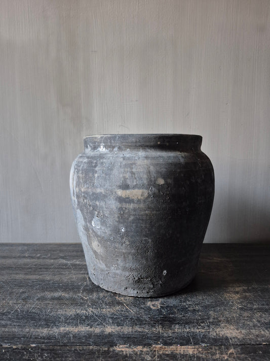 Grijze terracotta kruik (A21)