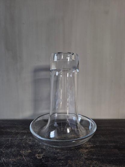 Glass candlestick-vase L Gommaire - showroom model