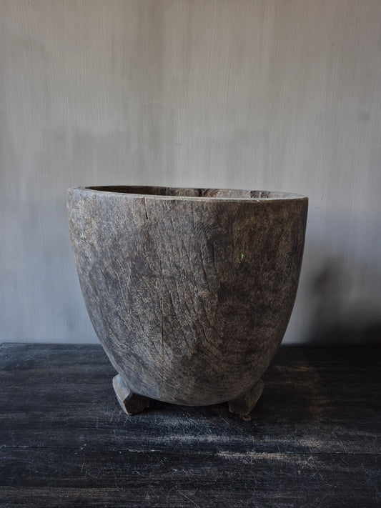 Vergrijsde vijzel / pot Rahayu Luksa (nr 2)