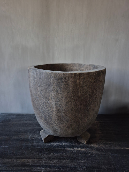 Vergrijsde vijzel / pot Rahayu Luksa (nr 4)