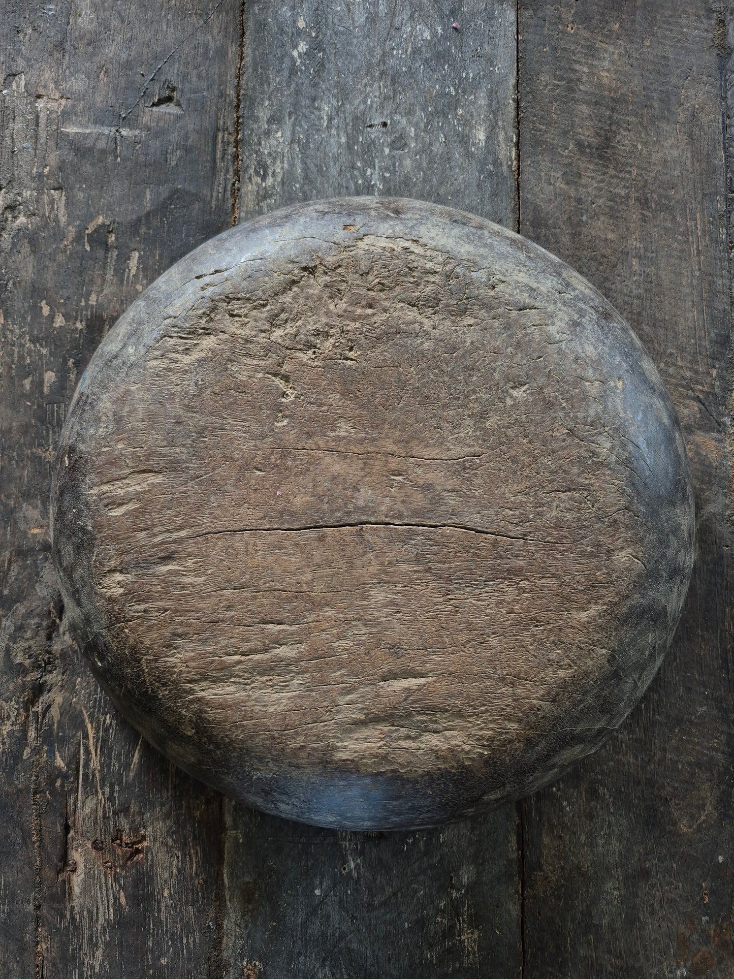 Oude houten schaal S