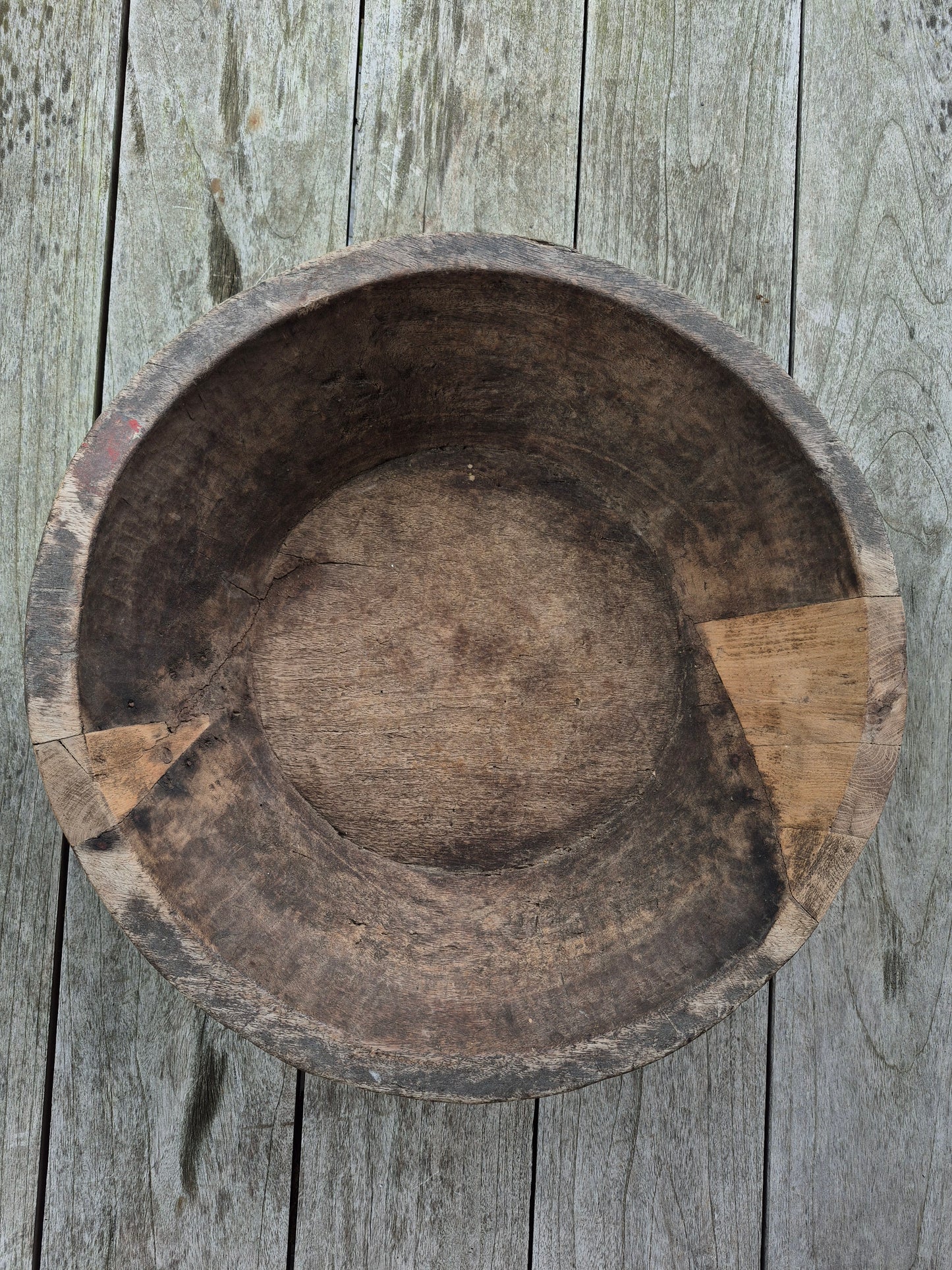Houten schaal XL 60 cm