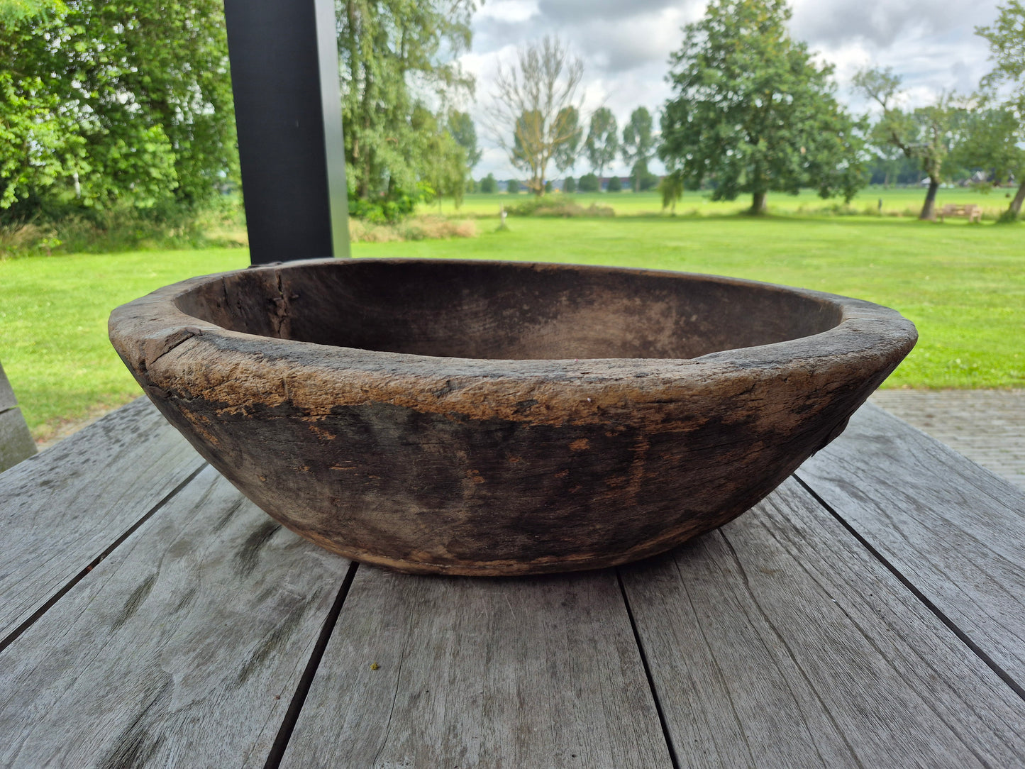 Houten schaal XL 66 cm
