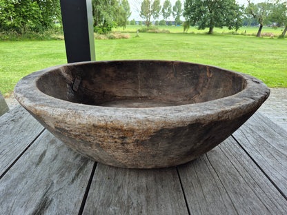 Houten schaal XL 66 cm