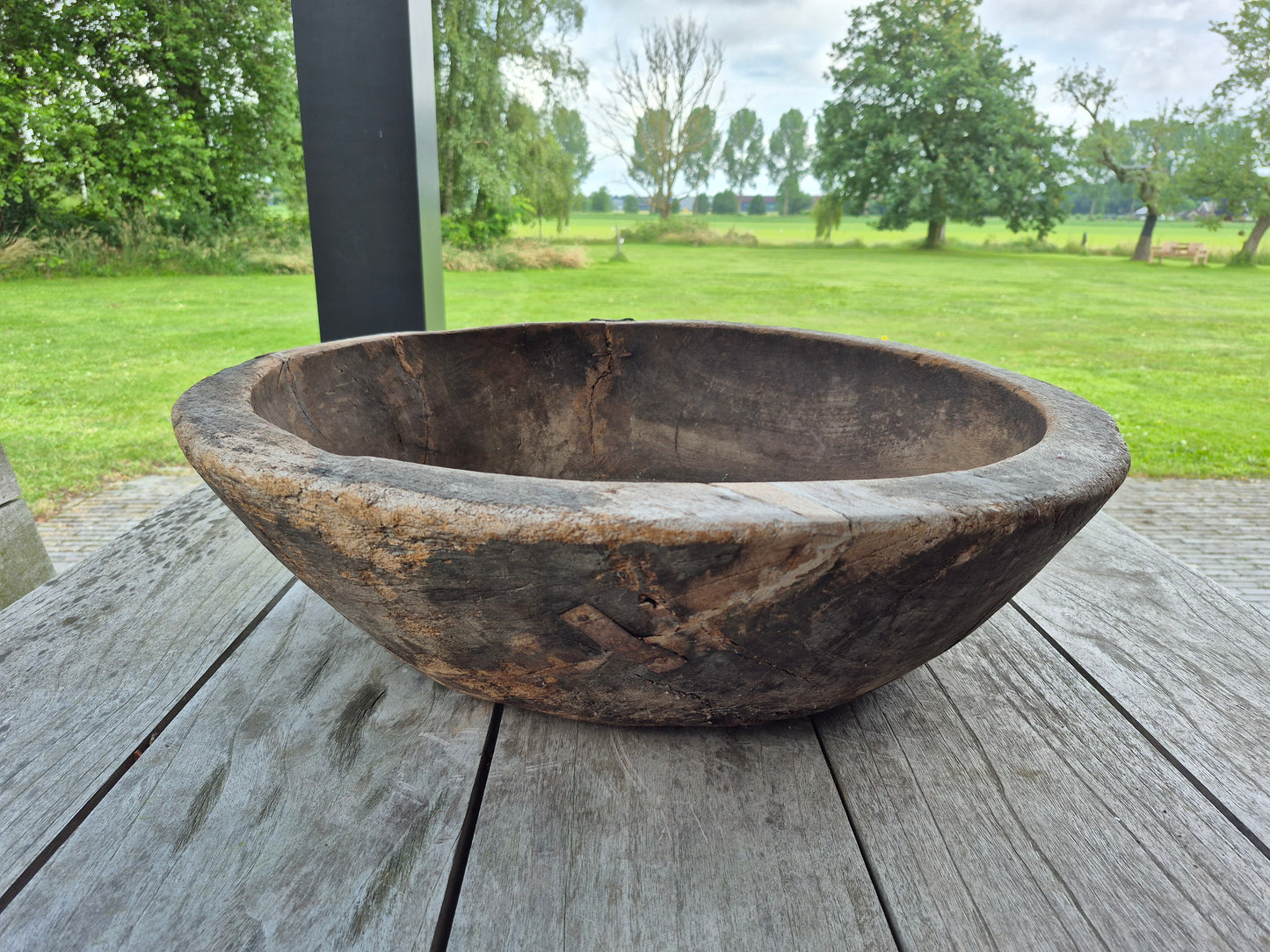 Houten schaal XL 66 cm