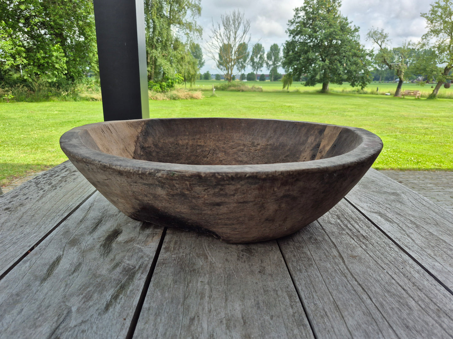 Houten schaal XL 60 cm