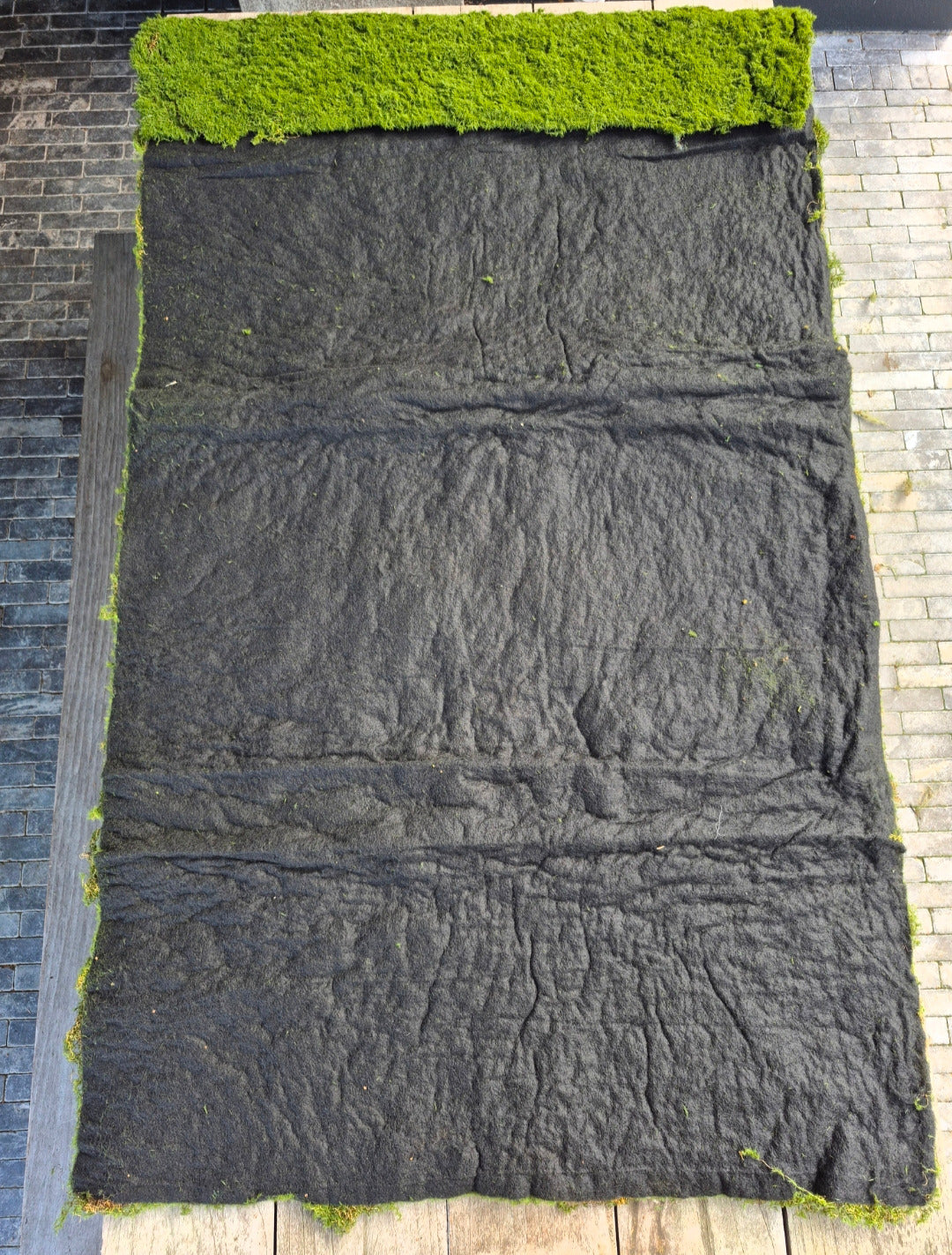 Kunstmos mat groen 200 x 100 cm – op maat te knippen