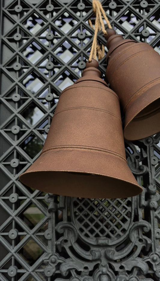 Metal Christmas bell 22.2*22.2*31.1CM