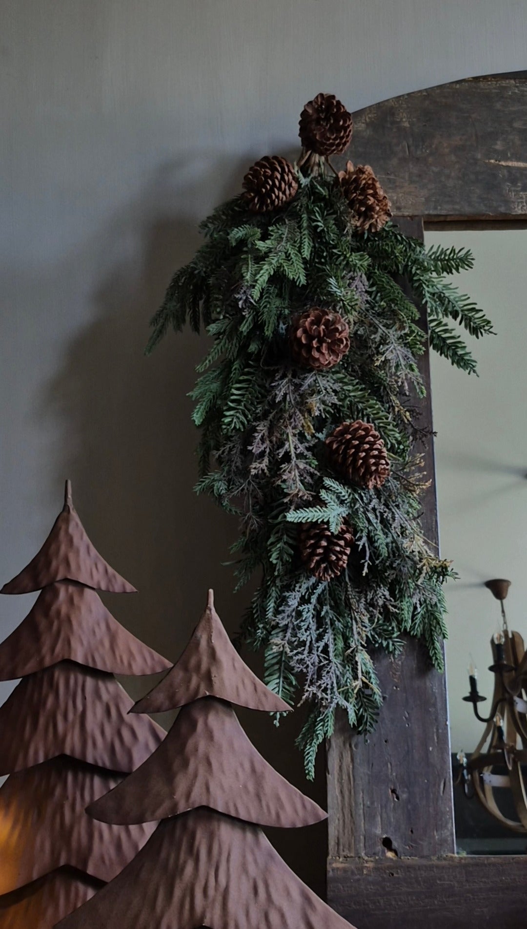 Metal Christmas tree Wimpi 30.5*7*37.5CM