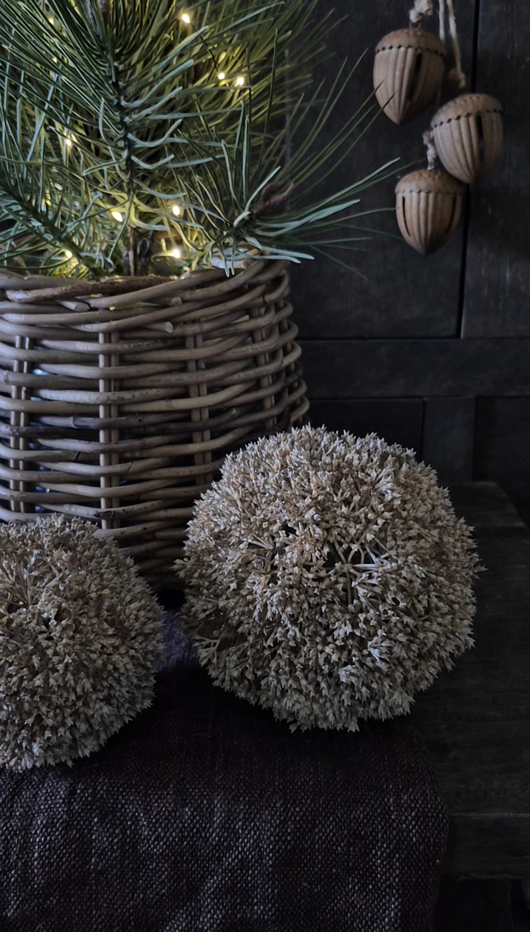 Rattan-Korb rund D26cm