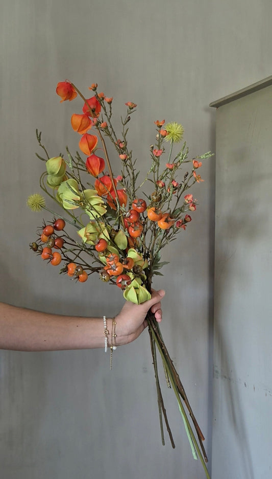 Hillary’s kunsttakken set physalis
