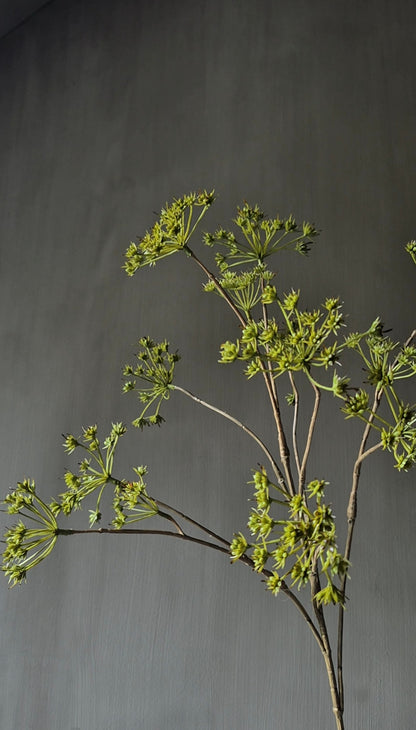 Fluitenkruid kunsttak groen - 90 cm