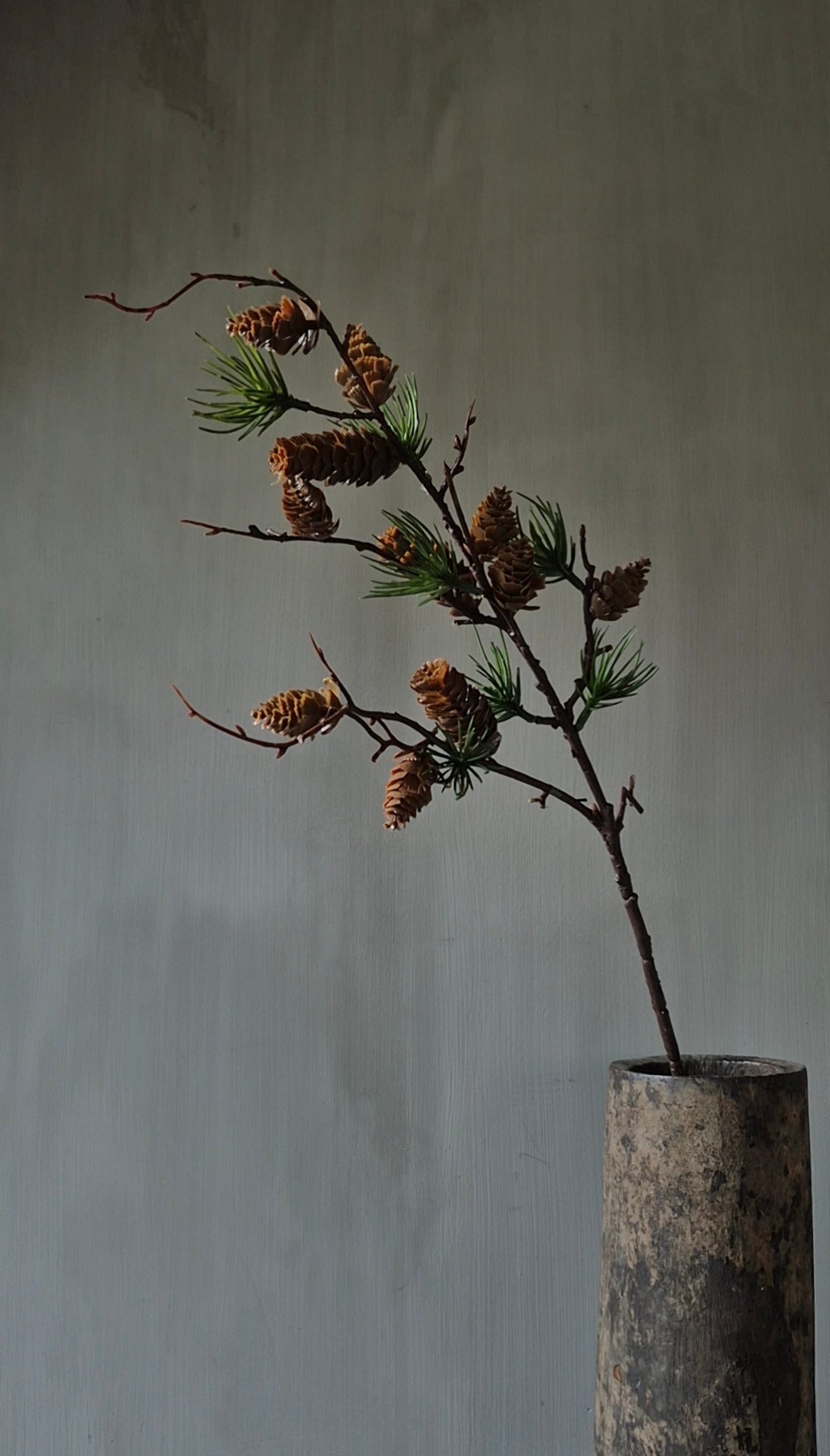 Pinecone artificial branch - ... cm