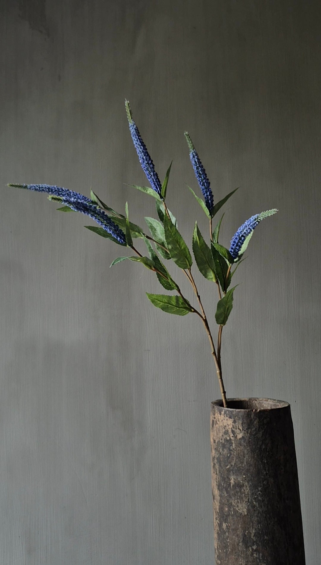 Kunstbloem veronica blauw - 70 cm
