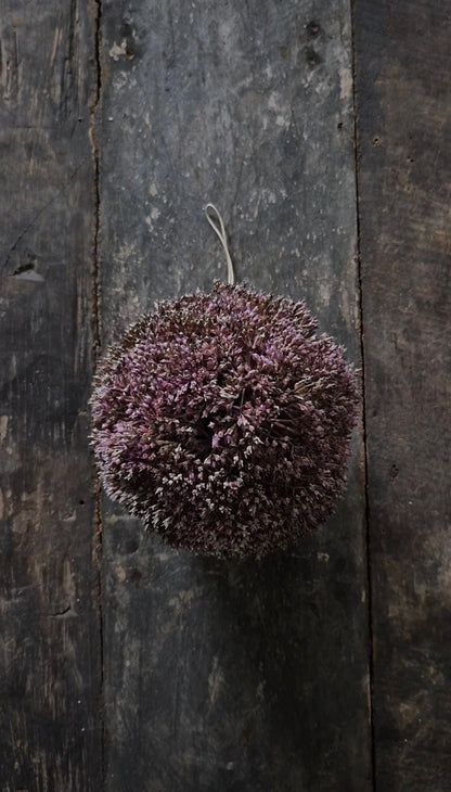 Pre-order Kunstbol eupatorium paars 11 cm