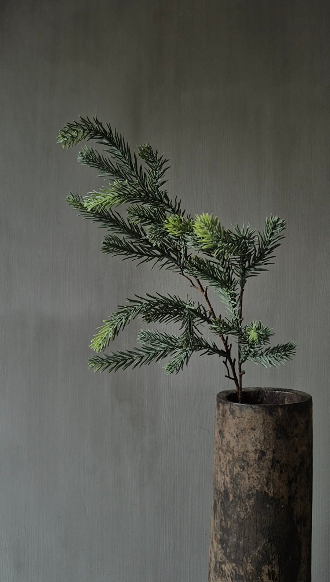 Blauwspar kunsttak real touch - 62 cm