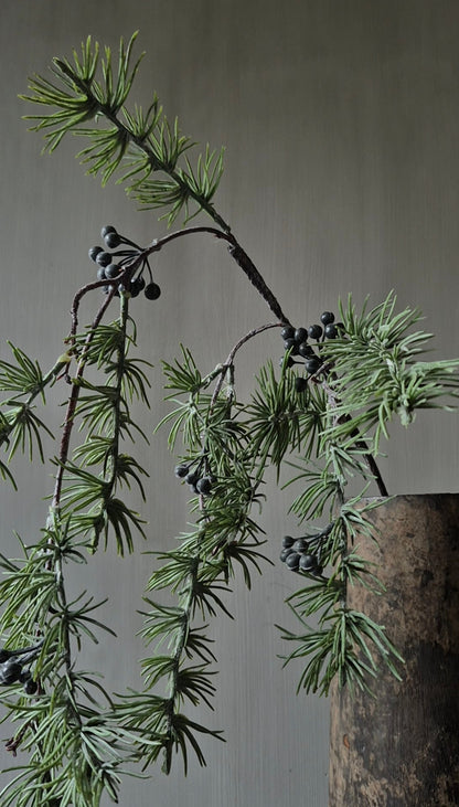 Juniper berry artificial branch - 90 cm
