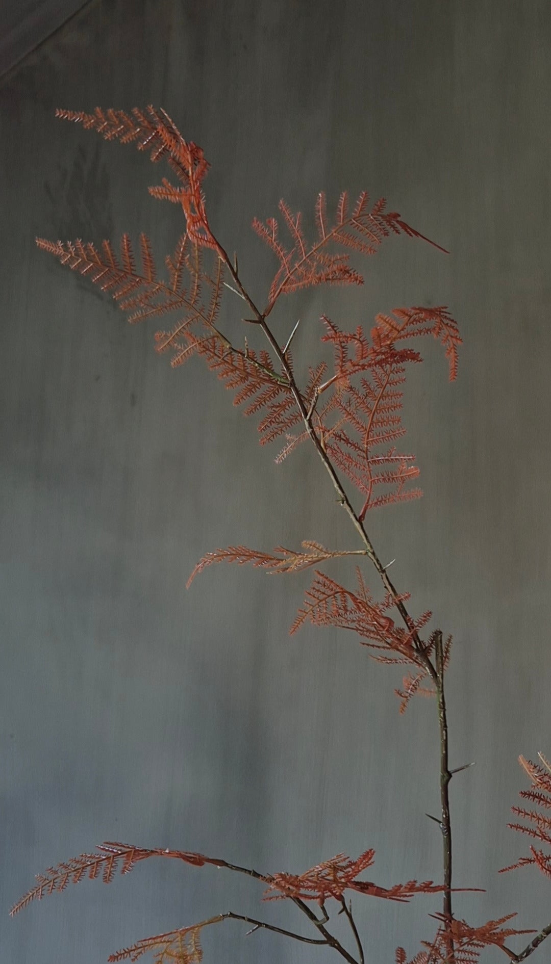 Varen kunsttak oranje - 95 cm