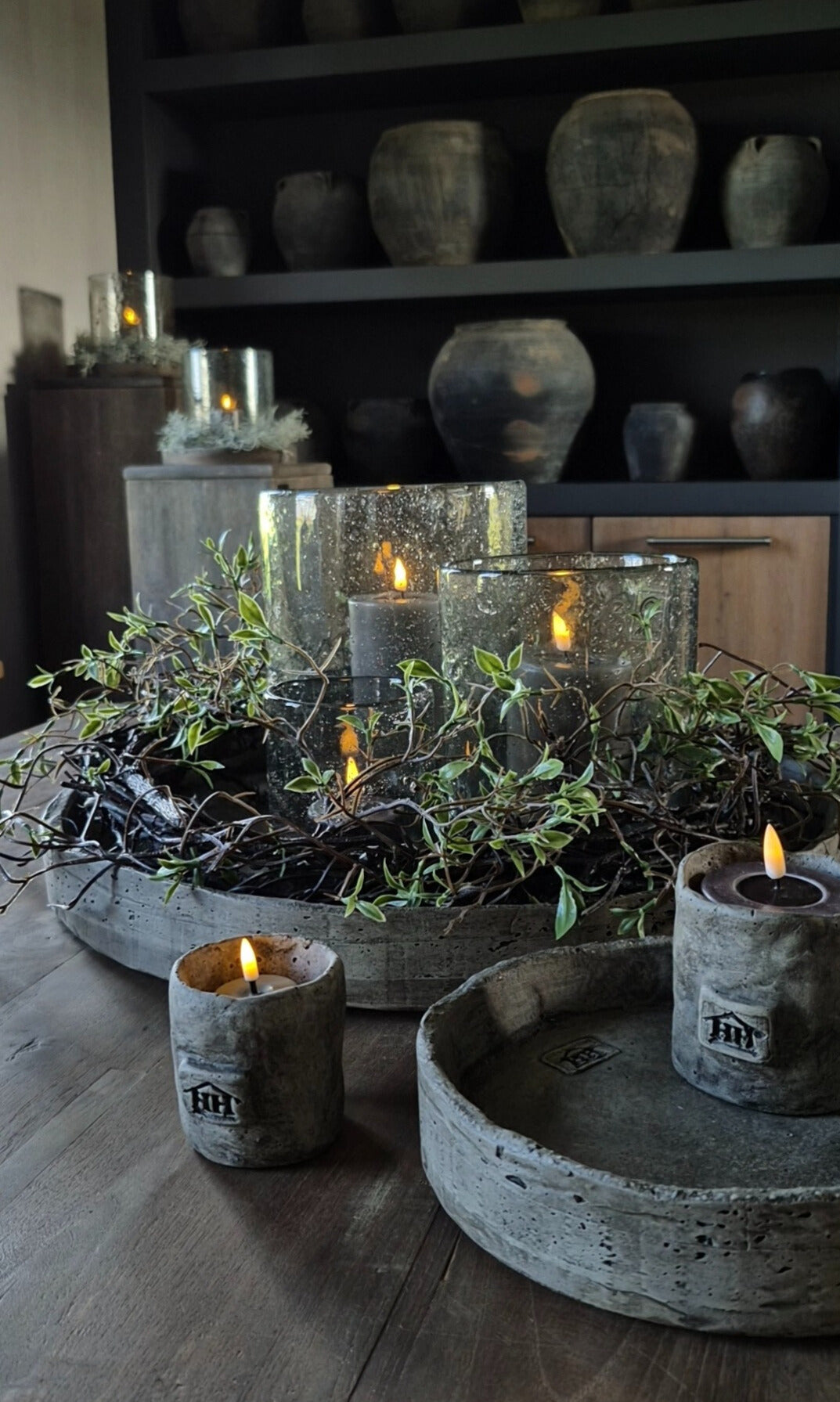 Kunst salixkrans 42-45cm