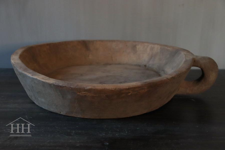 Wooden bowl with handle Aura Peeperkorn (no. 3)