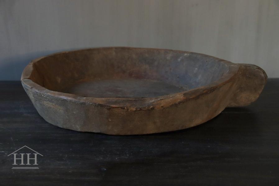 Wooden bowl with handle Aura Peeperkorn (no. 4)
