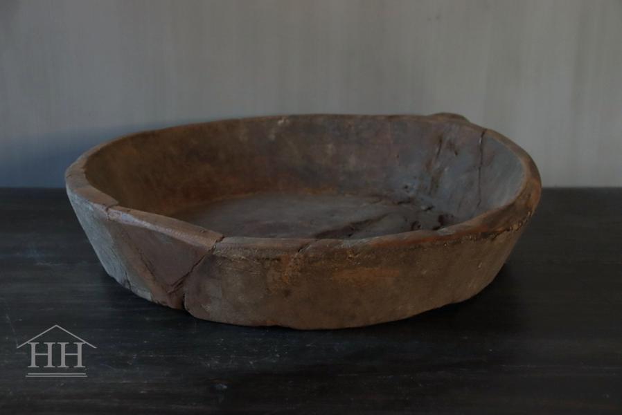 Wooden bowl with handle Aura Peeperkorn (no. 4)
