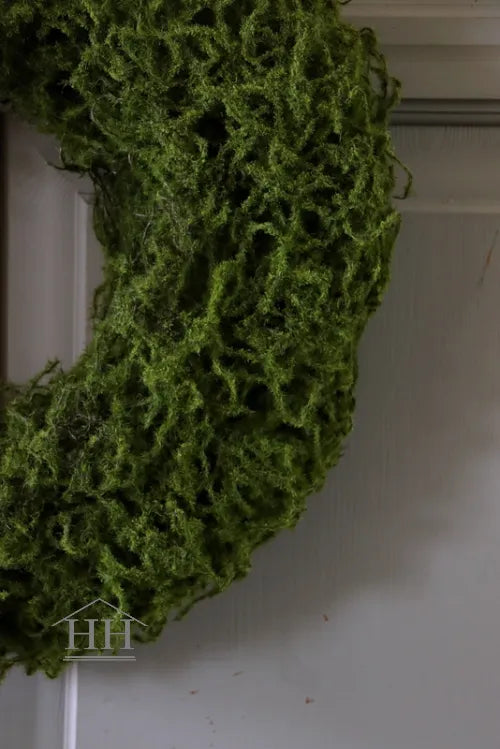 Artificial moss wreath - ⌀35cm