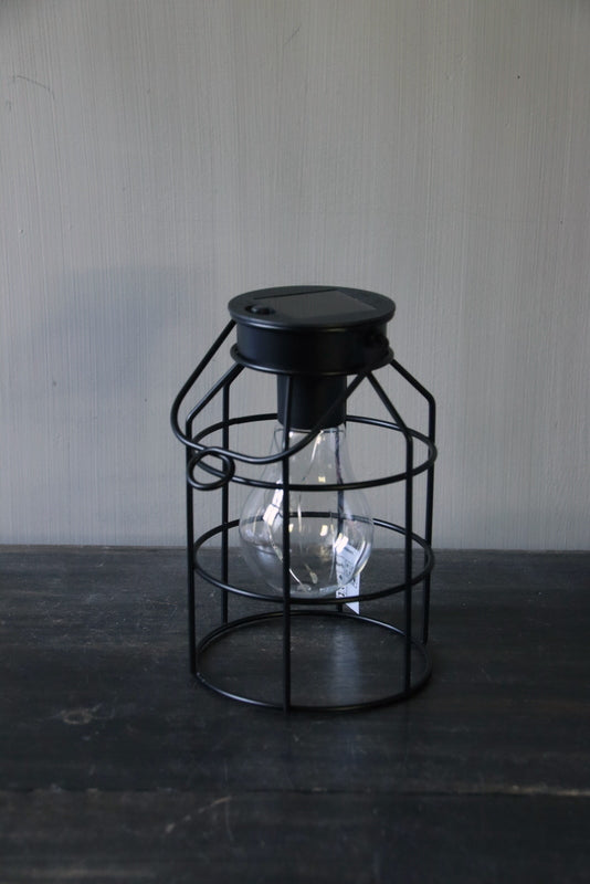 Solar hanglamp LED summer zwart