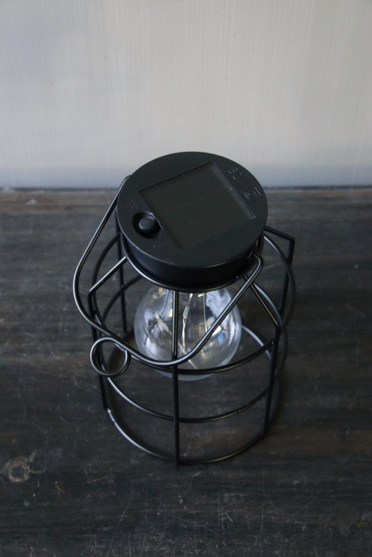 Solar hanglamp LED summer zwart