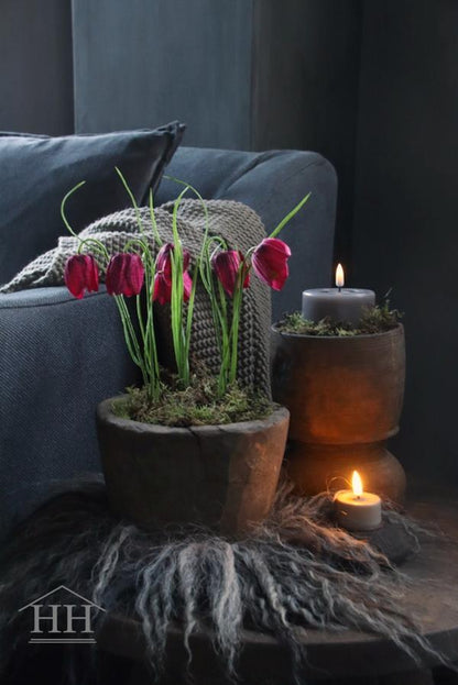 Künstliche Fritillaria fritillary mit rosa Scholle