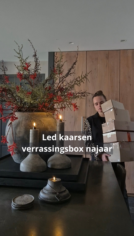 LED-Kerzen Überraschungsbox Herbst