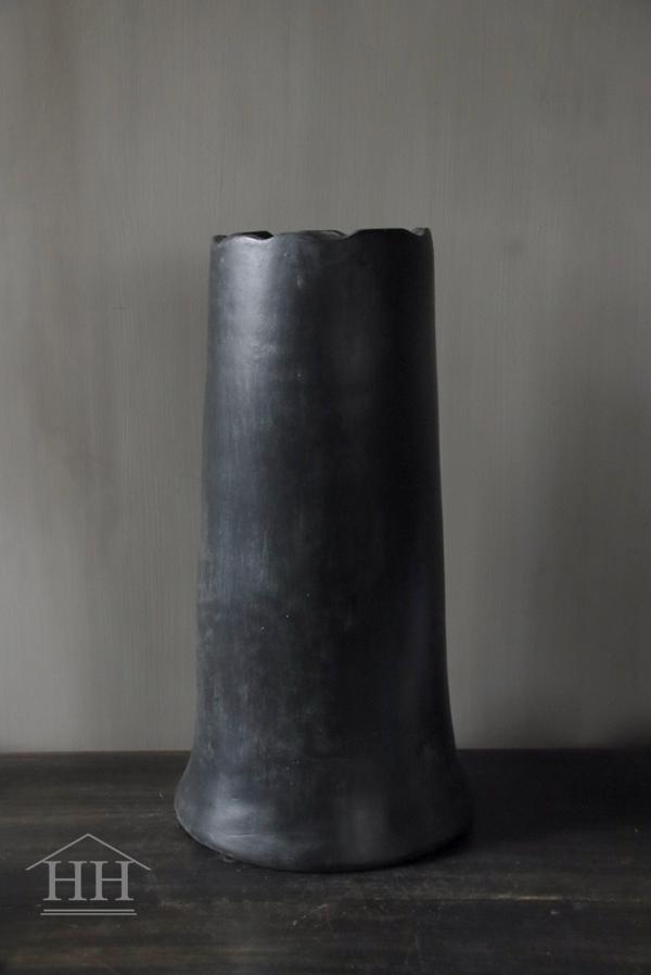 Vase Nikkie L Terrakotta Gommaire (Größte)