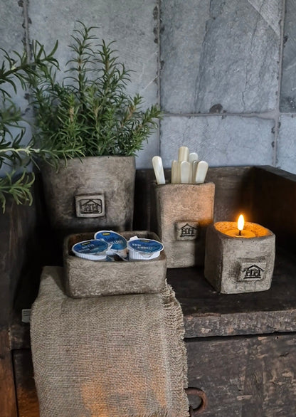 Rozemarijn kunstplant 28cm in binnenpot