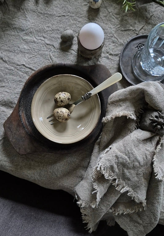 Onderzetter - wooden plate Aura Peeperkorn