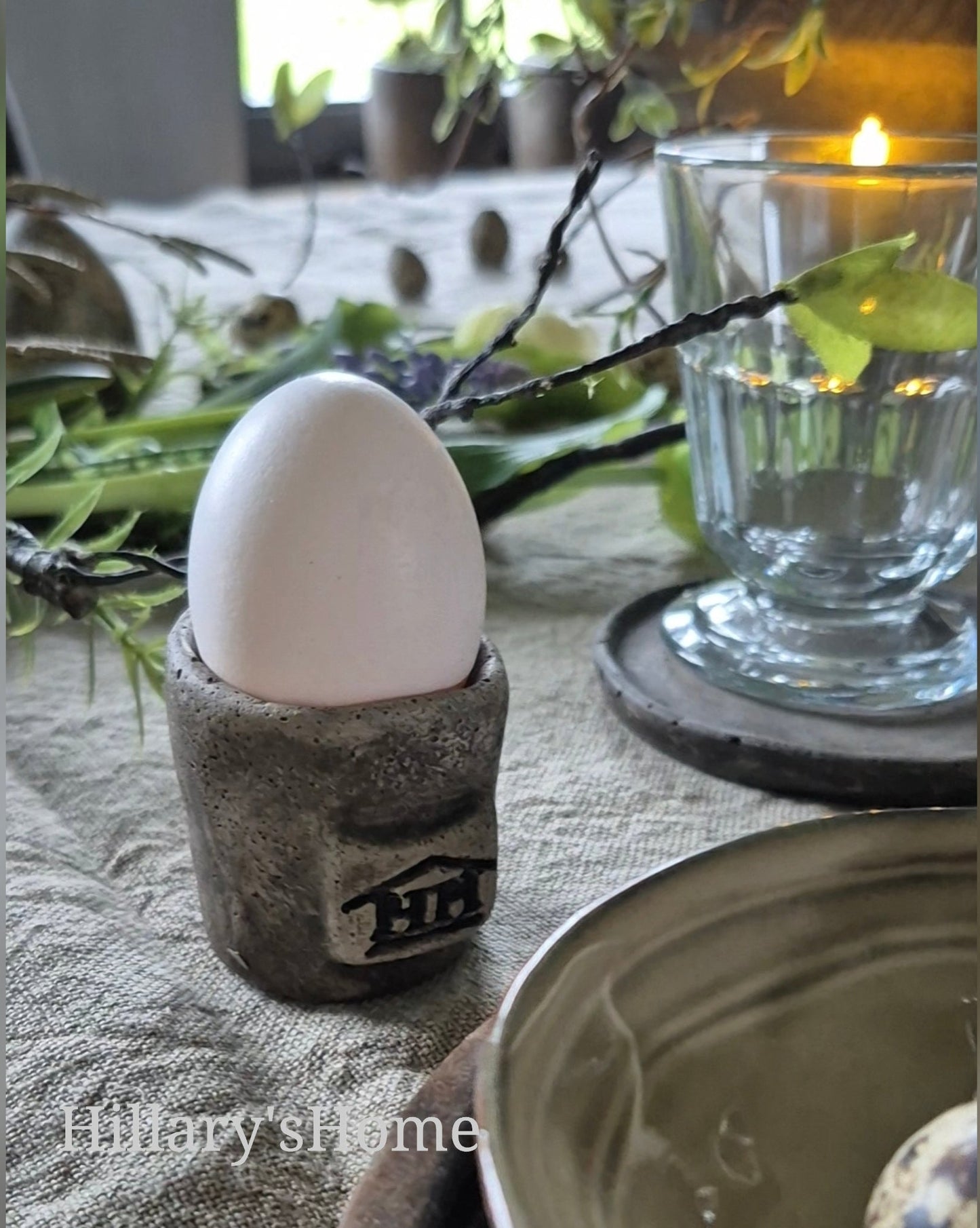 Teelichthalter aus Glas