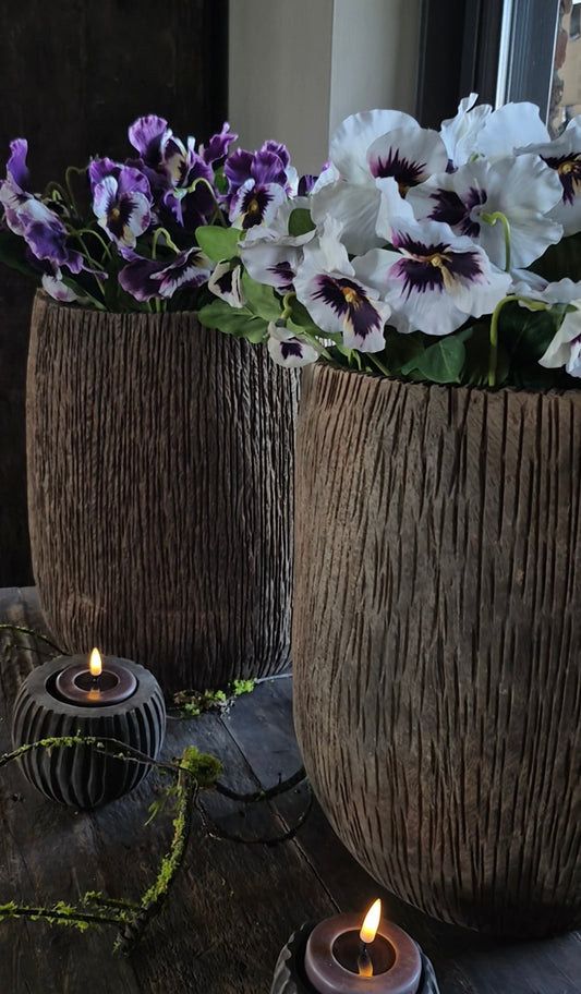 Houten vaas Soetan | Luksa nr 3