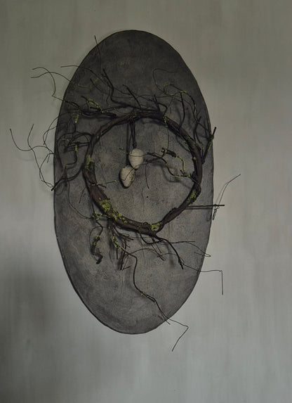 Kunst wilgenkrans - ⌀31cm