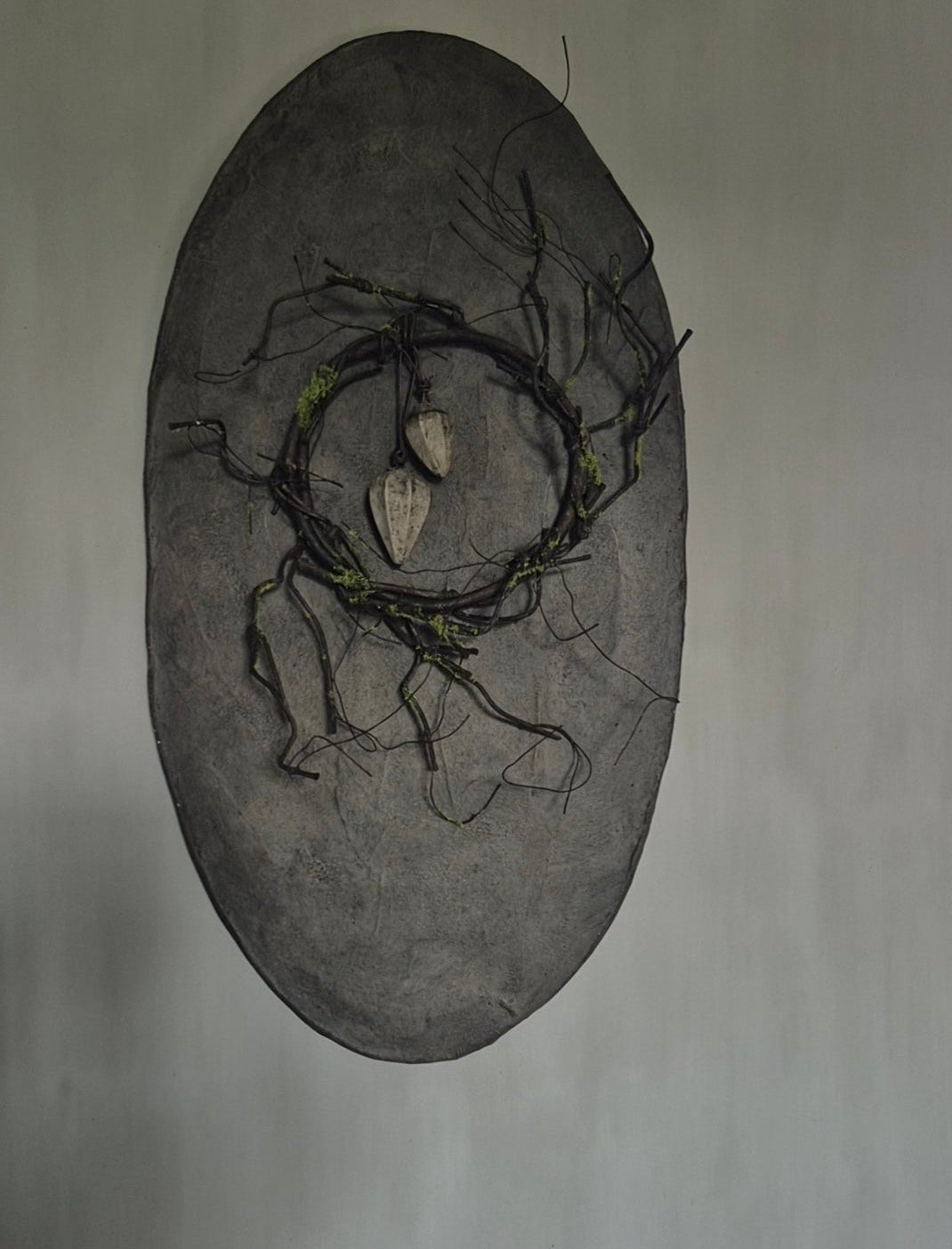 Kunst wilgenkrans - ⌀23cm