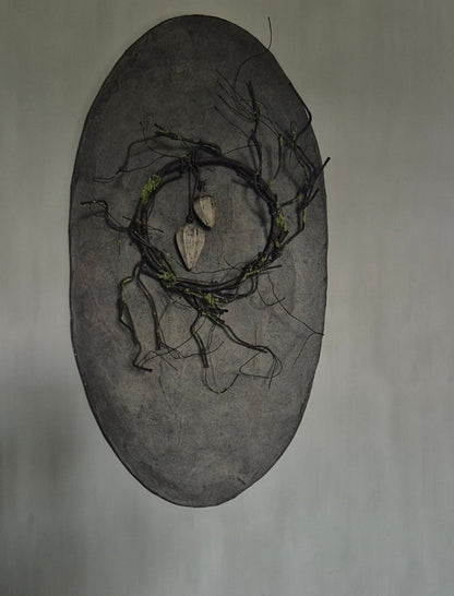 Kunst wilgenkrans - ⌀23cm