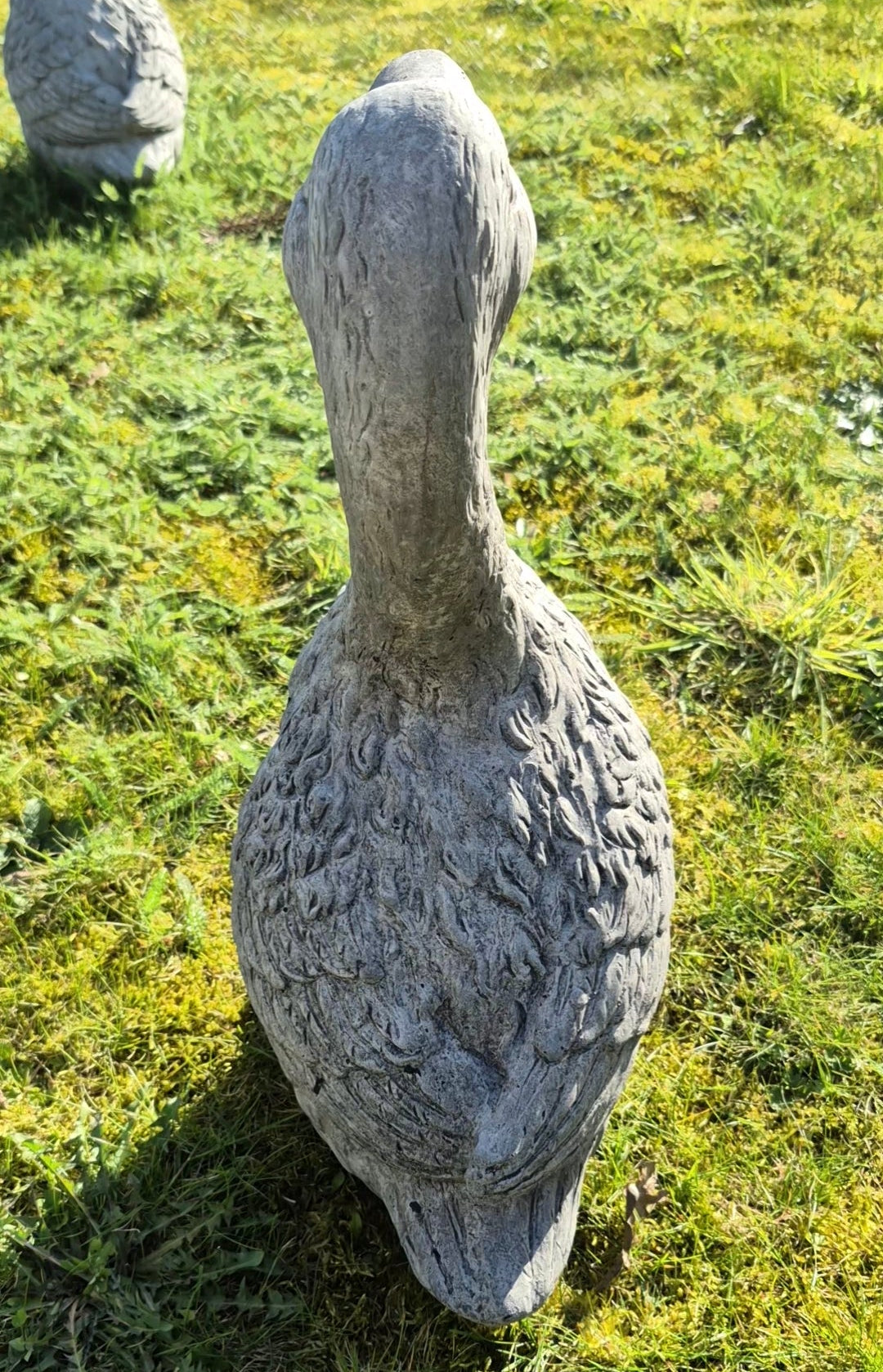 Beeld gans beton