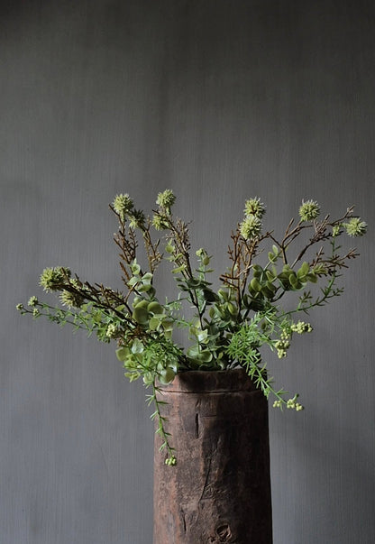 Echinops grüner Kunstzweig 36 cm