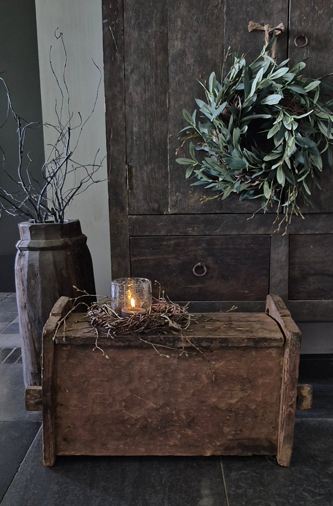 Wooden pot XXL Aura Peeperkorn (A1)