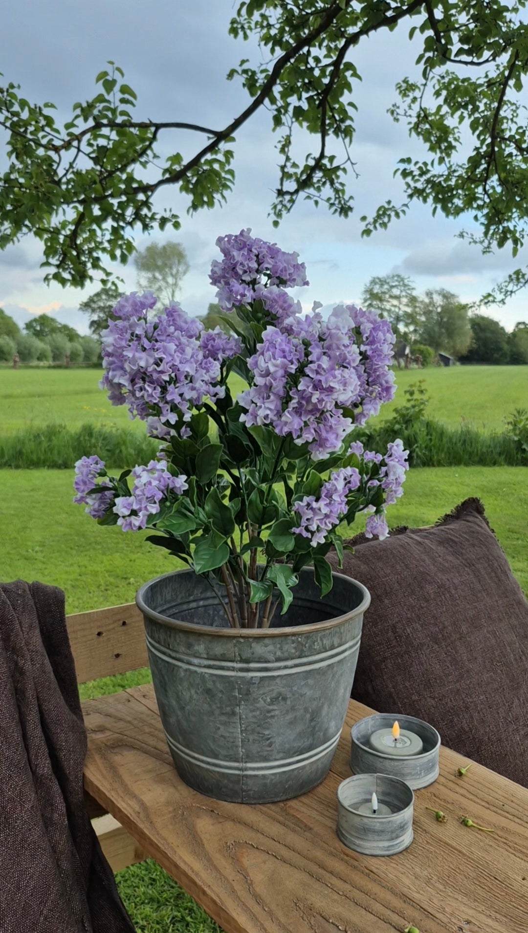 Artificial lilac sering UV - 60 cm