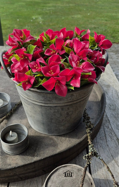 Bougainvillea Kunstpflanze fuchsia UV - 30 cm