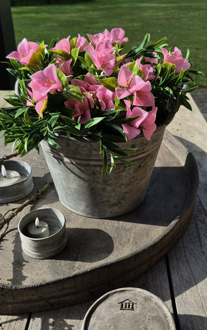 Bougainvillea Kunstpflanze rosa UV - 30 cm